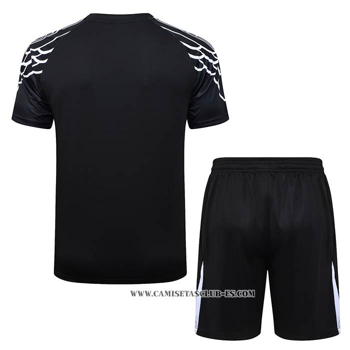 Chandal del Paris Saint-Germain 25-26 Manga Corta Negro - Pantalon Corto